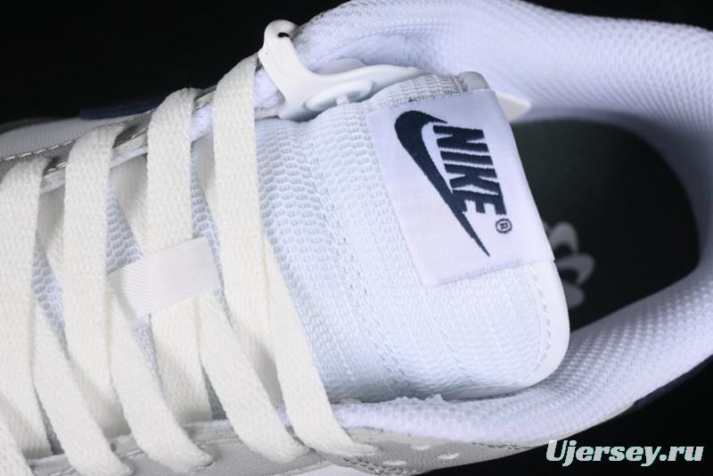 Nike Dunk Low SB Casual Sneakers in Photon Dust and White with Obsidian Accents - HF4299-001