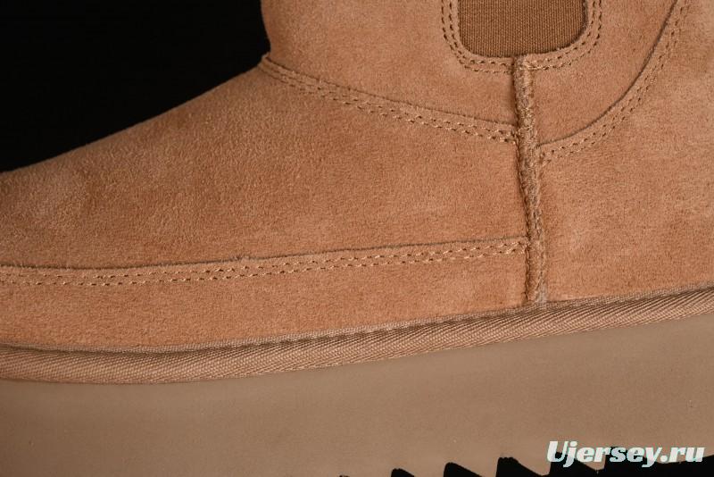 UGG Mini Bailey Button II Chelsea Boots with Chunky Platform - 1158051