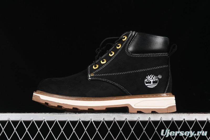 Timberland Classic High Top Yellow Boots TB010063713 Black