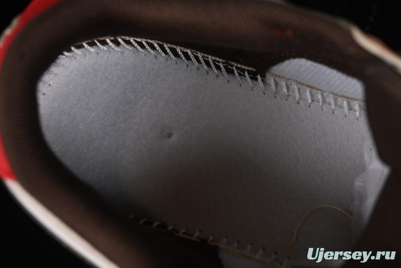 Nike SB Dunk Low SUP Collaboration - Distressed Black Swoosh Anniversary Custom Low-Top Skate Shoes - MM1089-021