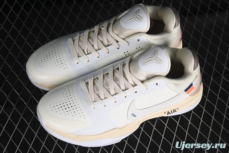 Nike Off-White x Zoom Kobe 5 Professional Basketball Shoes - DB4796-101
