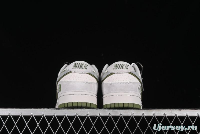 Nike Dunk Low The North Face CDG Collaboration - Green Label SB Low-Top Skate Shoes - DQ1098-397