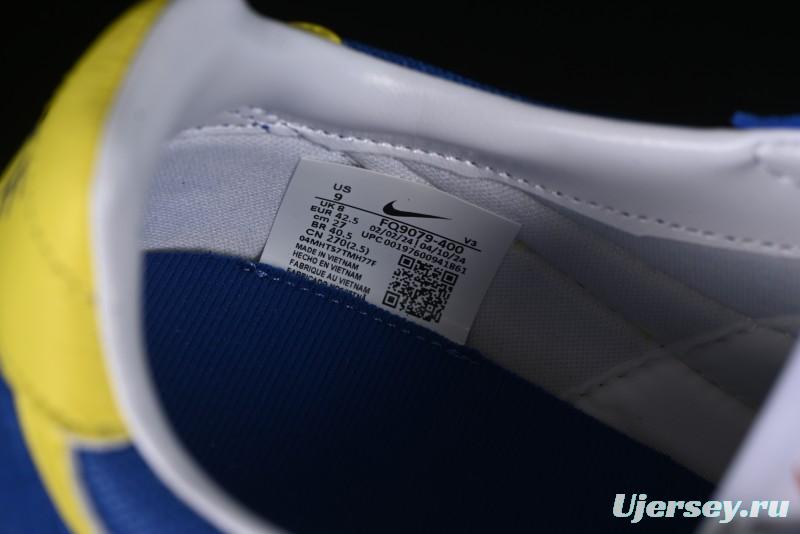 Nike Stussy Roshe Run LD-1000 Comfortable Versatile Non-Slip Durable Waffle Low-Top Casual Running Shoes - FQ9079-400