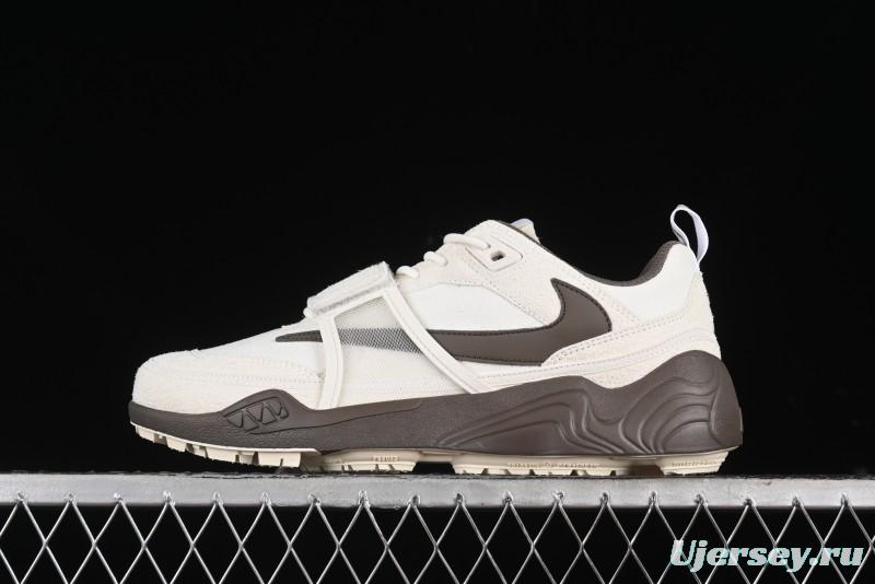 Nike Travis Scott x Shark-A-Don "Sail" Lifestyle Low-Top Sneakers - HQ3061-101