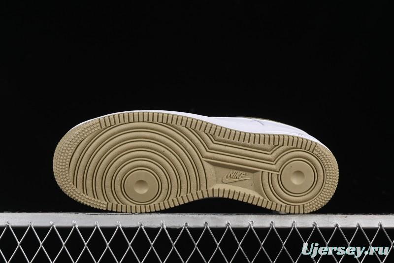 Nike Air Force 1'07 Low Casual Sneakers with Full-Length Air Cushion - FJ4146-110