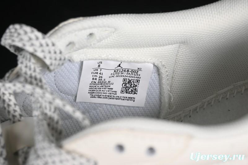 Nike Travis Scott x Fragment Design x Air Jordan 1 Low OG SP AJ1 LV Collaboration - XZ1268-002