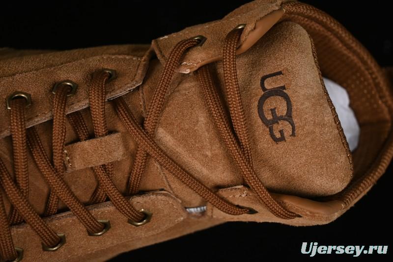 UGG Burleigh Boot Men's Lace-Up Winter Snow Boots with Lightweight Anti-Slip Combo Sole - 1153750