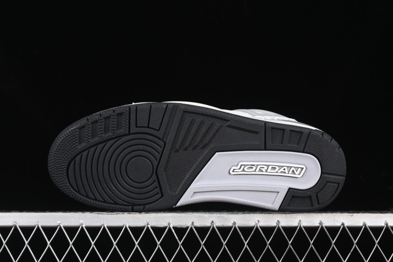 Nike Jordan Spizike Low AJ Hybrid Element All Black Crackle Color Casual Sneakers - HQ1191-011