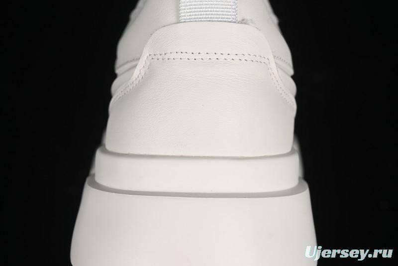 ECCO Street ACE Series Autumn New Retro Fashion Casual Leather Platform Sneakers - 63336101002