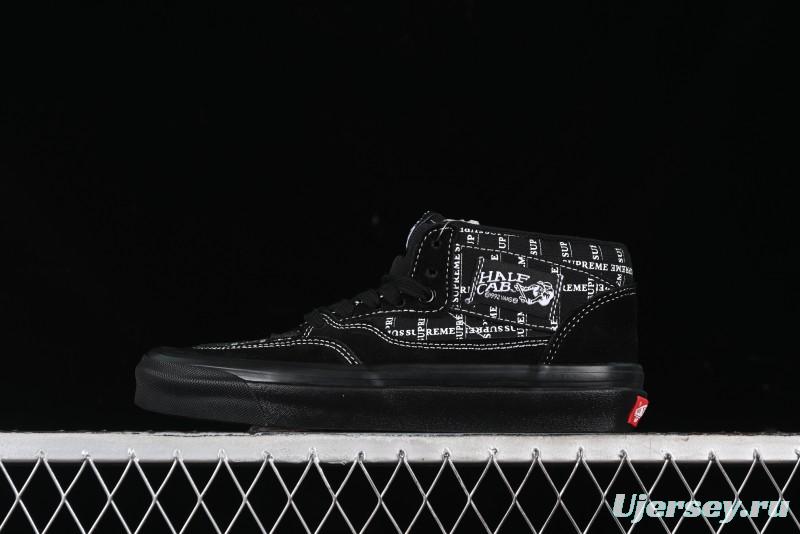 Vans Half Cab Pro 92 Retro Casual Skate Shoes - VN0A3QPH2YW