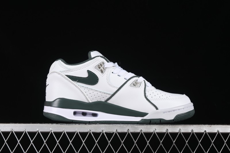 Nike Air Flight 89 Low Basketball Shoes with Air Cushion Technology - FQ8256-101