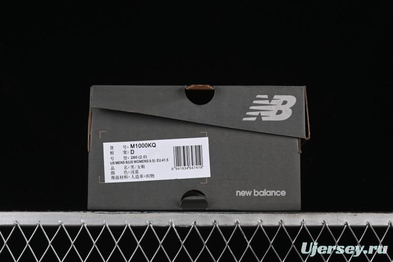 New Balance 1000 Series Retro Dad Style Low-Top Casual Running Shoes - M1000KQ