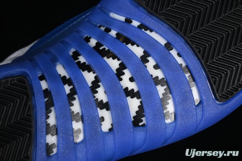 Nike Air Jordan 12 Retro Basketball Shoes in White and Blue - CT8013-140