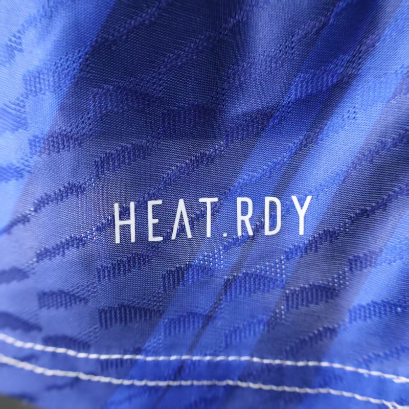 Player Version 25/26 Real Madrid Limited Edition Blue Orange Abstract Pattern Jersey