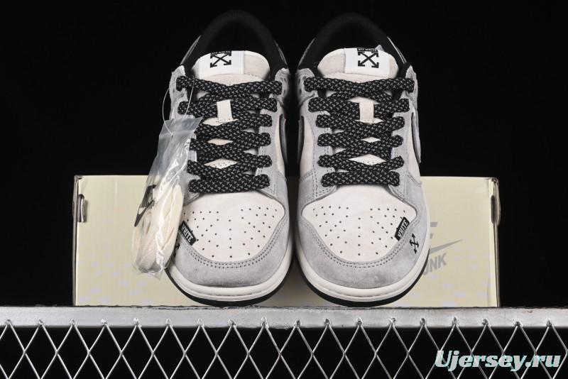 Nike SB Dunk Low OFF-WHITE Collaboration Anniversary Custom Sneakers - DQ1098-521