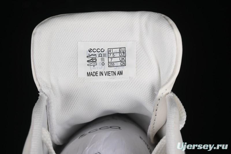 ECCO Street ACE Series Autumn New Retro Fashion Casual Leather Platform Sneakers - 63336101002