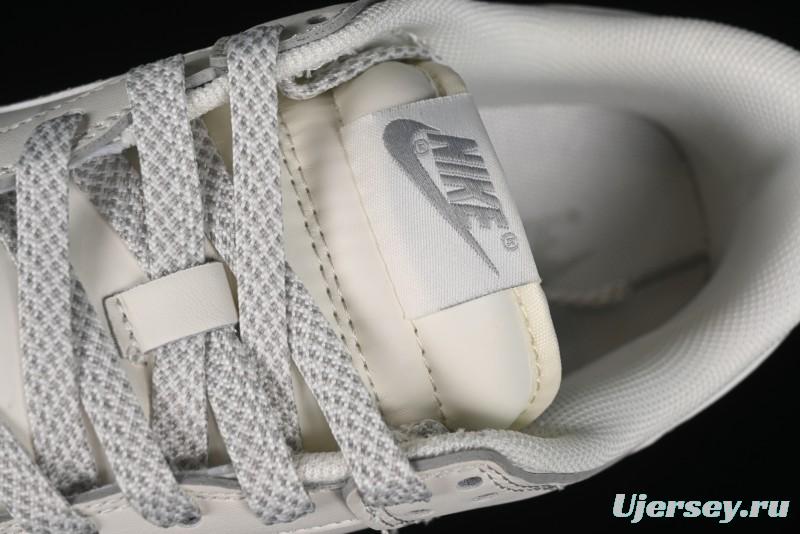 Nike SB Dunk Low Supreme The North Face Collaboration - Light Gray Reflective Swoosh Anniversary Custom Edition Low-Top Casual Skate Shoes - XX2025-628