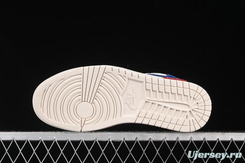 Nike Travis Scott x Fragment Design x Air Jordan 1 Low OG SP AJ1 Retro Sneakers - SJ2068-117