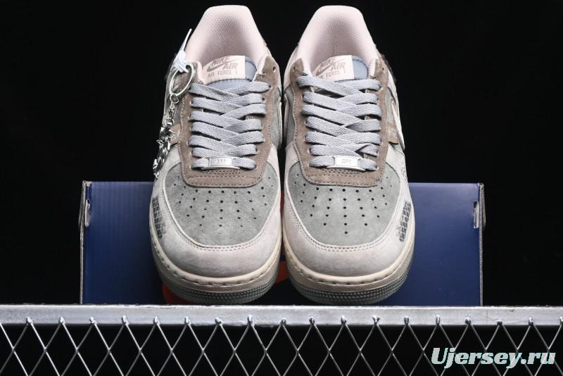 Nike Air Force 1 Low "Green Dragon Crescent Blade" Casual Sneakers - CD1212-555