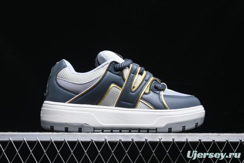 New York Yankees MLB Chunky Liner Wide Inning Thick Sole Casual Shoes - 3ASXCLB4N50GRS