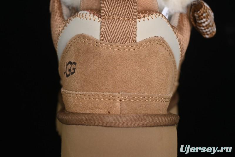 UGG Classic Ultra Mini Mel Dual Color Lace-Up Low-Top Casual Shoes - 1144032