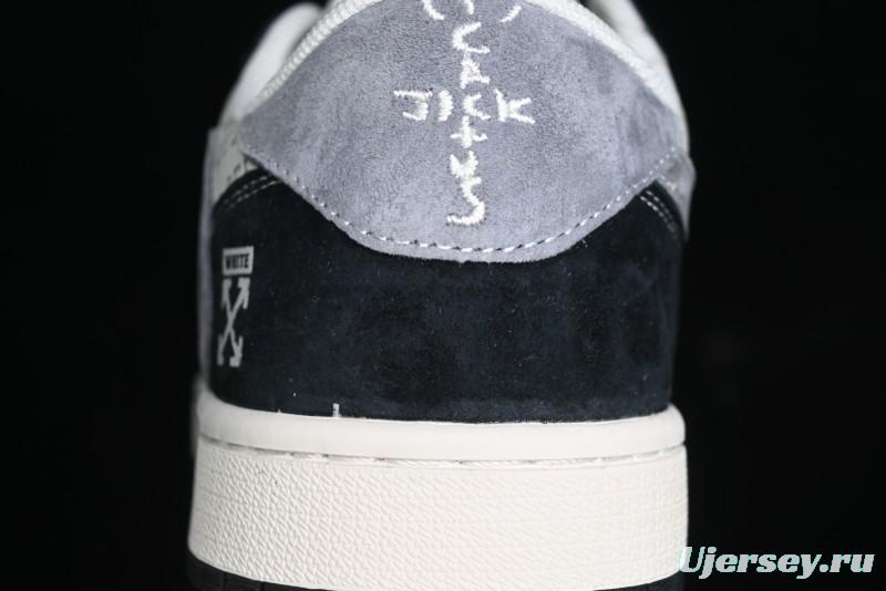 Nike Travis Scott x Fragment Design x Air Jordan 1 Low OG SP Sneakers - SJ2068-108