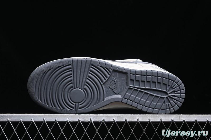 Nike SB Dunk Low The North Face Collaboration Anniversary Edition Customized Low-Top Casual Skate Shoes - DM6868-002