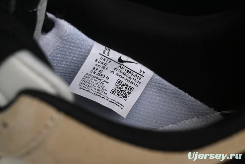 Nike Air Force 1 '07 Low The North Face x Stussy Collaboration - Black Brown Coffee Casual Sneakers - KK1988-018