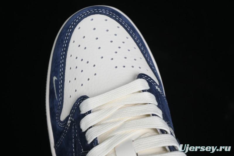 Nike Travis Scott x Fragment Design x Air Jordan 1 Low OG SP AJ1 Retro Sneakers - SJ2068-110