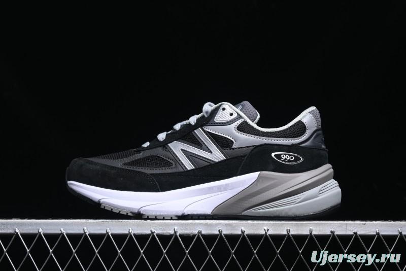 New Balance 990 Series High-End Made in USA Retro Casual Running Shoes - M990BK6