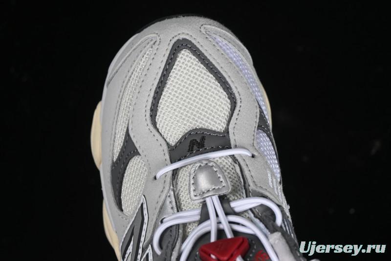 New Balance 9060 Series Hook and Loop Kids Sneakers - PV9060GRY