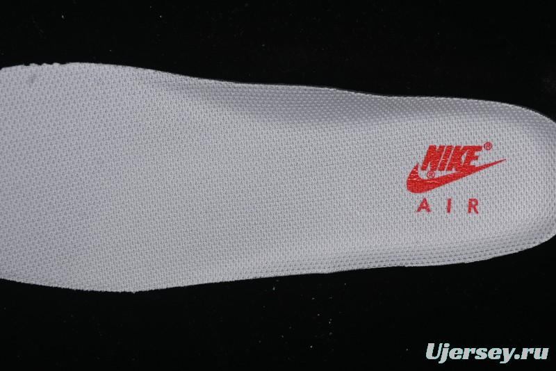 Nike Air Force 1 '07 Low Supreme Casual Sneakers in White/Red - DF0188-011