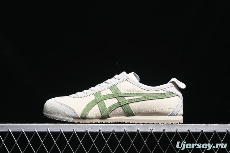 Onitsuka Tiger Mexico 66 Low-Top Leather Sneakers for Casual Running - 1183B391-202