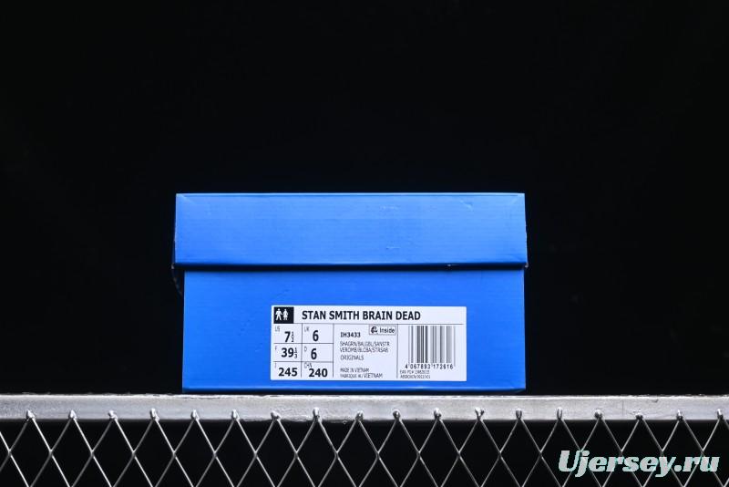 Adidas Brain Dead x Ad Originals Stan Smith Samba Casual Sneakers - IH3433
