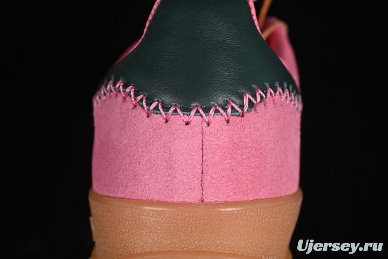 Adidas Originals Gazelle Indoor JI2014 Low-Top Sneakers with Thick Sole for Casual Wear Anti-Slip and Durable - JI2014