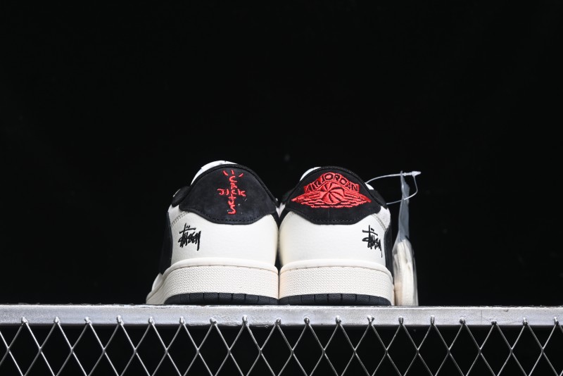 Nike Travis Scott x Fragment Design x Air Jordan 1 Low OG SP Casual Sneakers - XZ6868-002