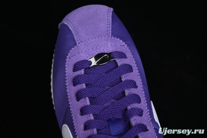 Nike Classic Cortez Leather Retro Running Shoes - DZ2795-500