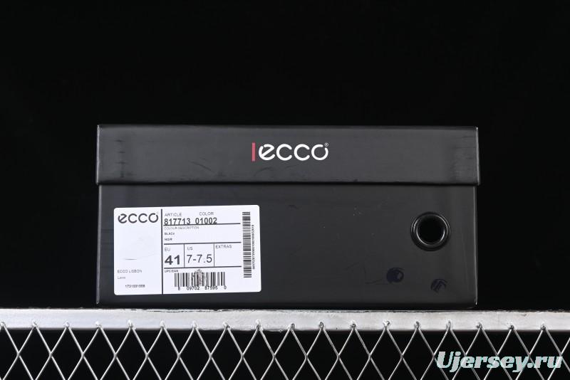 Ecco Soft 8 Anniversary Series Innovative Anti-Slip Simple High-Top Wear-Resistant Casual Shoes - 81771301002