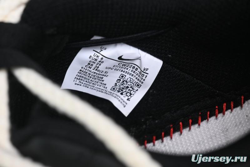 Nike Air Force 1 '07 Low Black Deconstructed Utility Casual Sneakers - CW2288-763