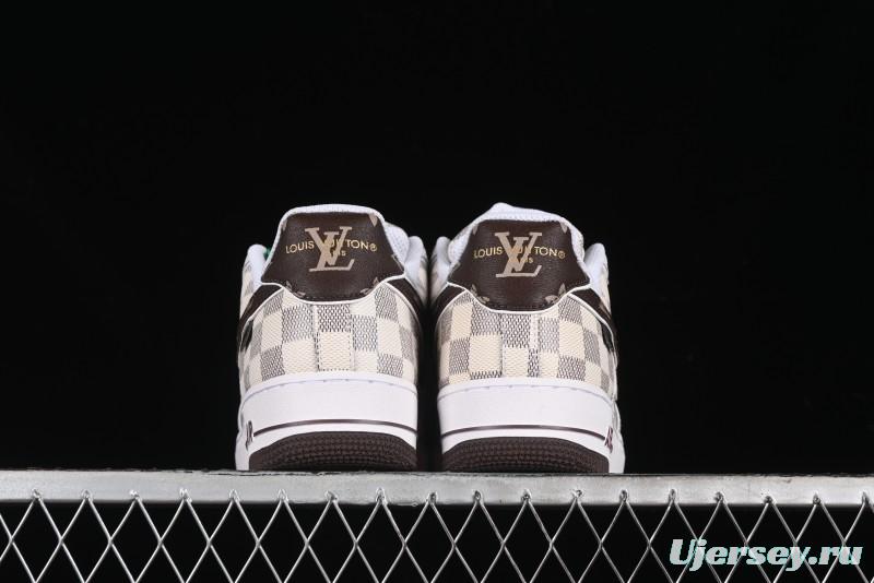 Nike Air Force 1 '07 Low Louis Vuitton Collaboration Casual Sneakers - LD4631-202