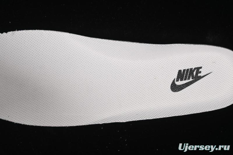 Nike Air Force 1 '07 Low Stussy Collaboration - Black Woven Label Low-Top Casual Sneakers - SJ6698-011