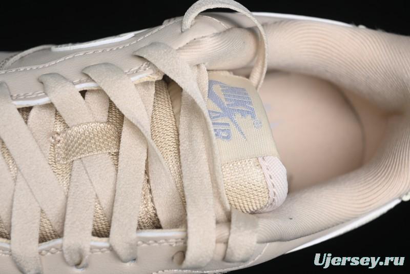 Nike Air Force 1 '07 Low Top Sneakers with Full-Grain Leather and Air Cushion - DD8959-111