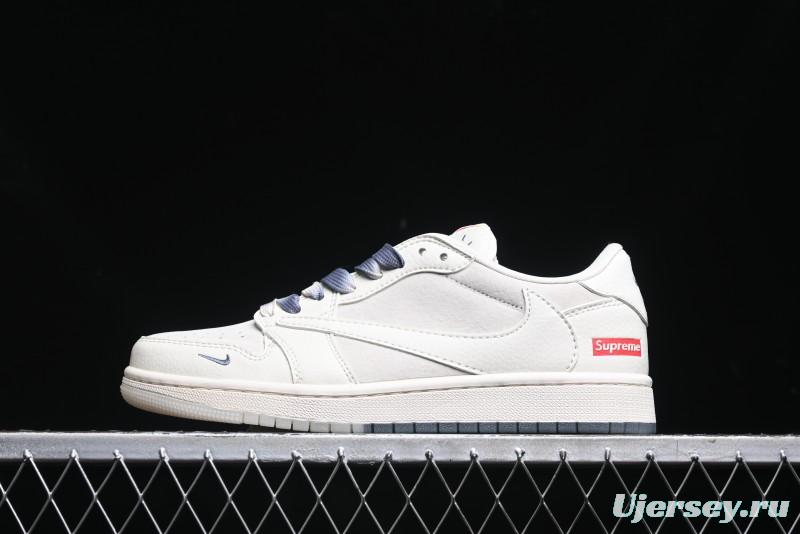 Nike Travis Scott x Fragment Design x Air Jordan 1 Low OG SP AJ1 Sup Collaboration - BB7518-001