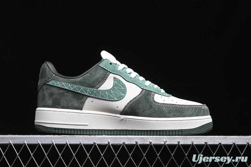 Nike Air Force 1 '07 Low Gucci Collaboration Jade Green Flywire Low-Top Casual Sneakers - KK1988-026