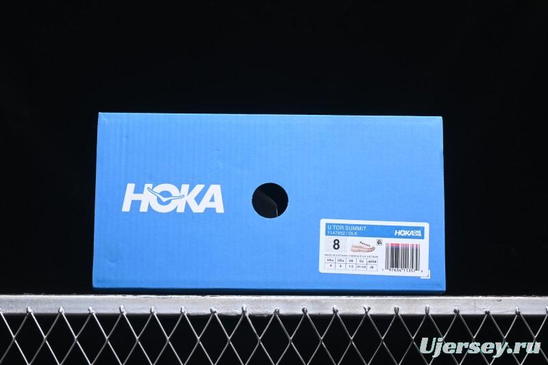 HOKA ONE ONE Tor Summit Low Top Cushioned Waterproof Outdoor Functional Shoes - 1147952 OLK