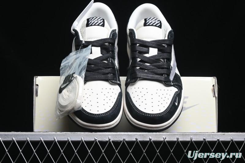 Nike Travis Scott x Fragment Design x Air Jordan 1 Low OG SP Sneakers - SJ2068-108