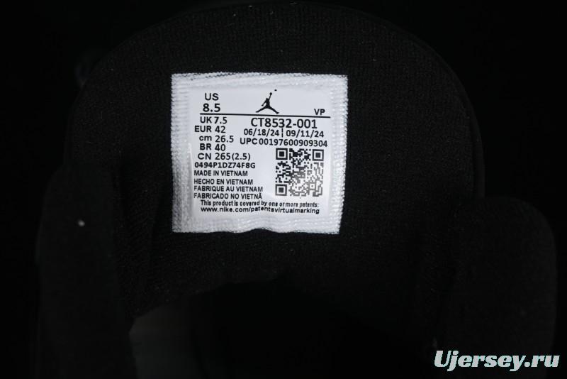 Nike Air Jordan 3 Retro Basketball Shoes in Midnight Black - CT8532-001