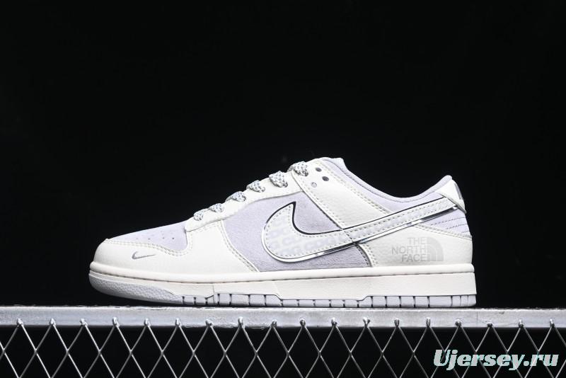 Nike SB Dunk Low The North Face Collaboration - Polar Fox Anniversary Customized Low-Top Casual Sneakers - BB7518-005