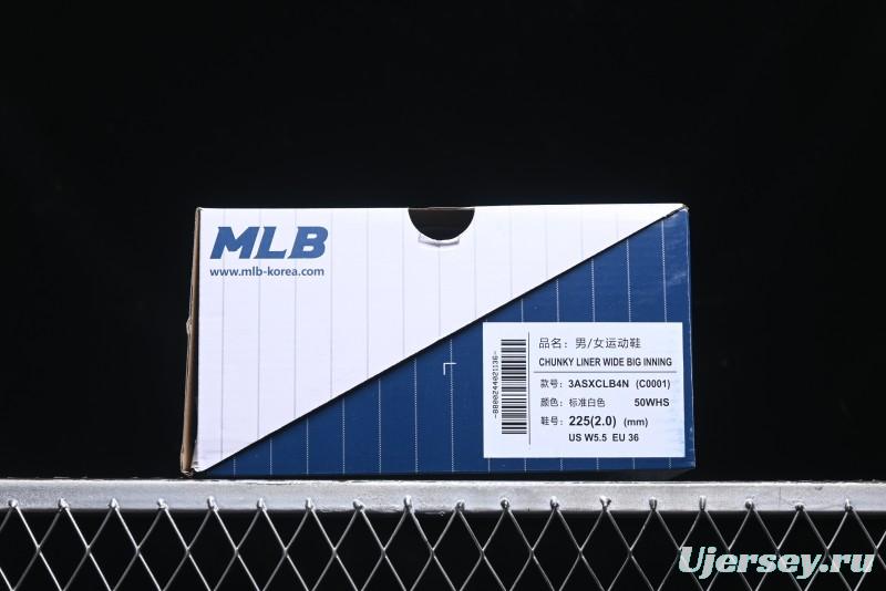 New York Yankees MLB Chunky Liner Wide Inning Platform Sneakers - 3ASXCLB4N50WHS