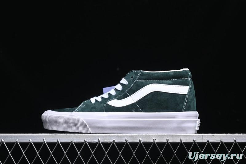 Vans Sk8-Mid Reissue 83 Premium Suede Retro Skate Shoes - VN000CQQPRM